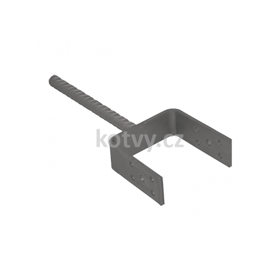 Patka sloupku PSL 100U -typu U