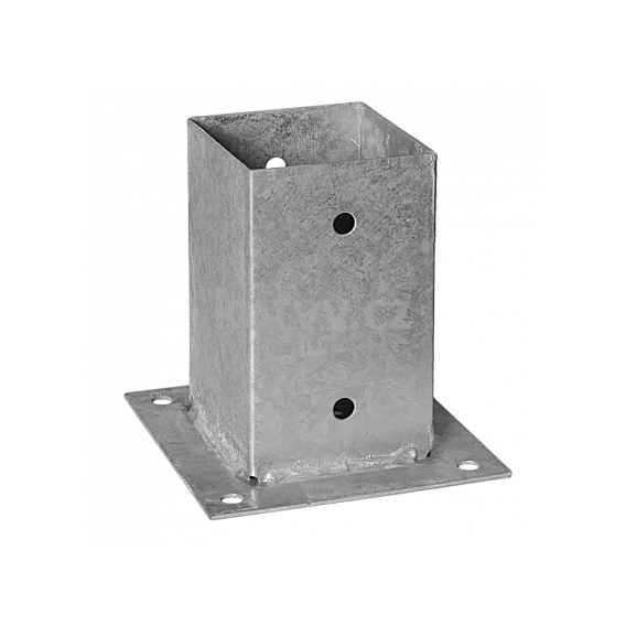 Patka sloupku se čtvercovou základnou PSP 90 - 91x150x2 mm