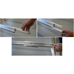 Ukázka použití spojky nosníků Fischer-Solar