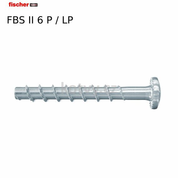 Šroub do betonu Fischer ULTRACUT FBS II- půlkulatá hlava