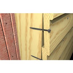 Ukázka použití nerezových vrutů do fasád