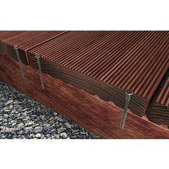 Ukázka použití vrutů do teras