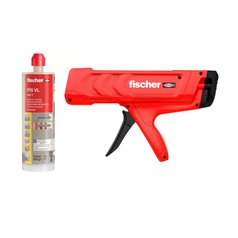 Pistole na chemické kotvy 410ml Profi DM C Pro