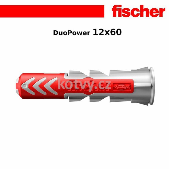 Hmoždinka Fischer DUOPOWER 12x60