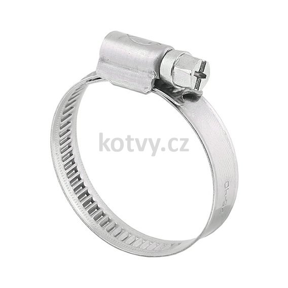 Hadicová spona Fischer SGS pozinkovaná ocel- šířka 9 mm