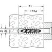 Technický výkres kovové hmoždinky Fischer FMD 6x32