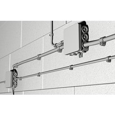 Použití hřebíku s kabelovou příchytkou Fischer NS / MNS