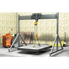 Použití lešenářského oka Fischer RI