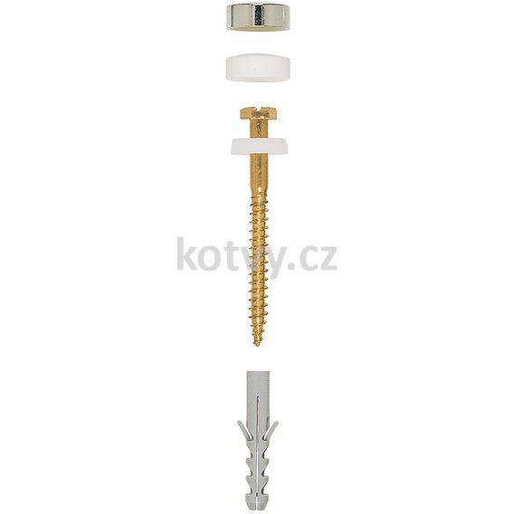 Sada Fischer pro upevňování WC