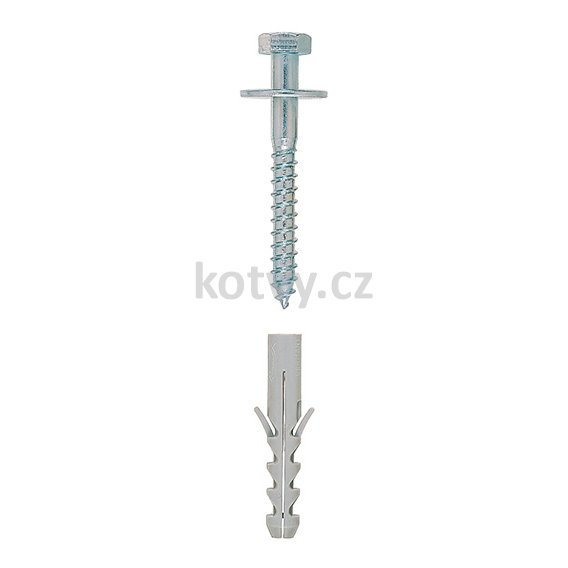 Upevnění WC a sanitární techniky Fischer WL 7x60