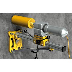 Ukázka použití upevňovací sady pro sádrové vrtačky FDBB