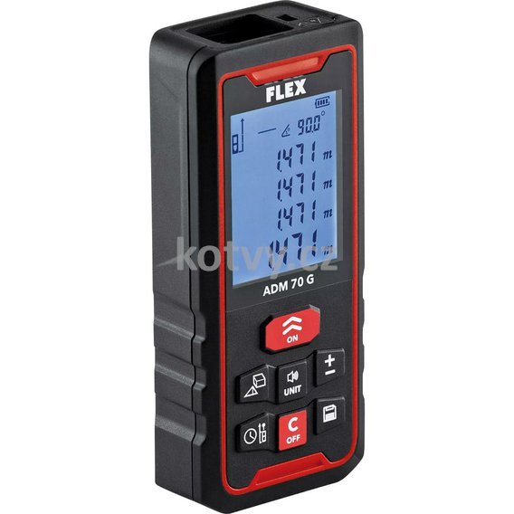 Laserový dálkoměr Flex ADM 70 Green