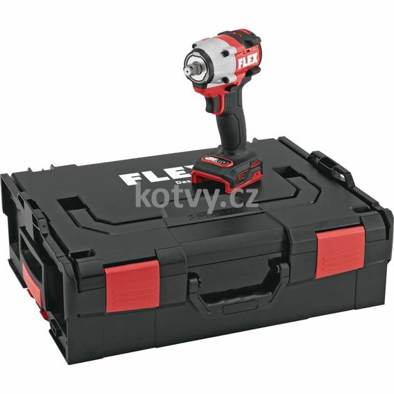 Aku rázový utahovák Flex IW 1/2" 400 18.0-EC - pouze stroj v kufru