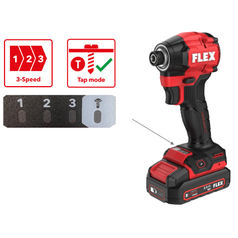 Aku rázový utahovák FLEX ID 1/4 18-EC LD TC