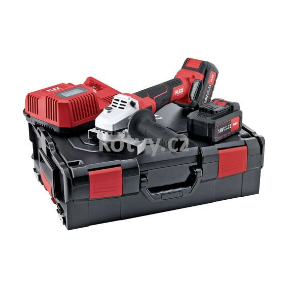 AKU úhlová bruska LB 125 18.0-EC/5.0 Set