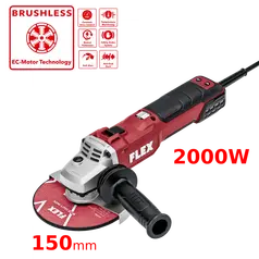 Bezuhlíková úhlová bruska 150mm Flex LBE 20-10 150-EC