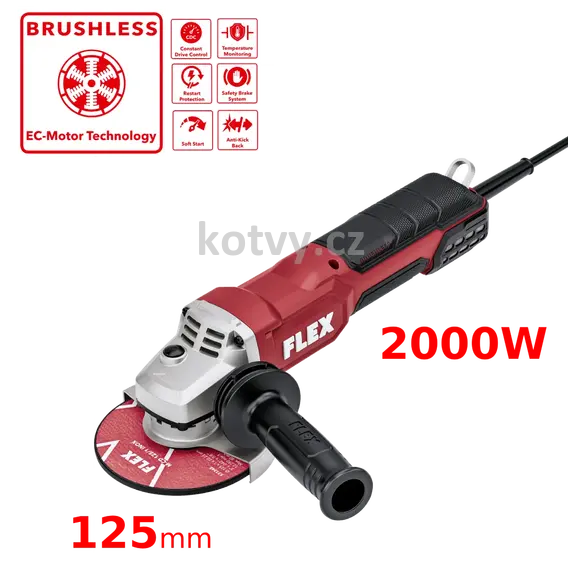 Bruska úhlová 125mm s padlem Flex LBP 20-11 125-EC