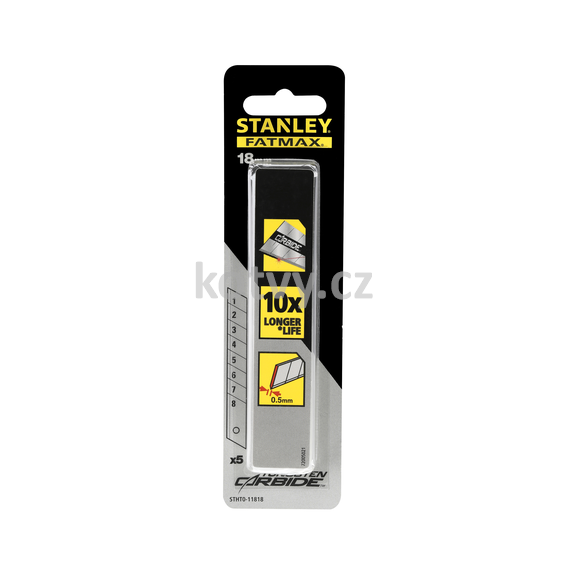 Karbidové odlamovací čepele - 18 mm Stanley 5ks (STHT0-11818)