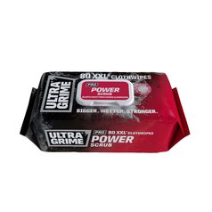 Profi čistící ubrousky ULTRAGRIME® POWER SCRUB 80ks