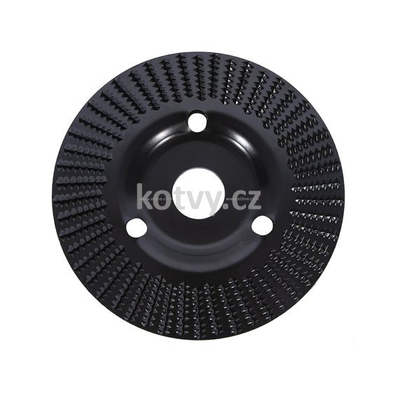 Rašple rotační do úhlové brusky 125mm - jemná