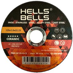 Kotouč řezný 125x1,0 Hells Bells Ceramic
