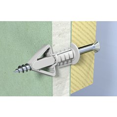 Použití hmoždinky pro deskové materiály Fischer HDF