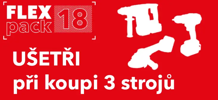 FLEXPACK - Ušetři při koupi 3 strojů